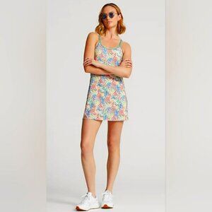 RLX Golf - FLORAL JERSEY RACERBACK DRESS